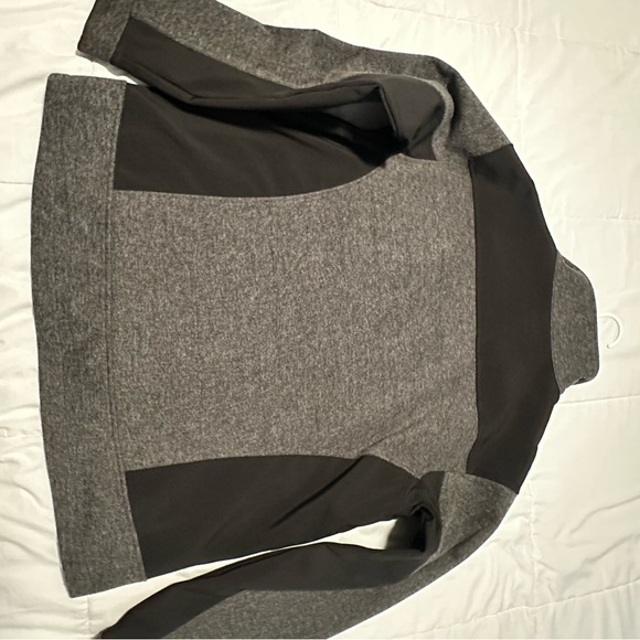 NRA Jacket Backpack Men's L Grey Black Fleece Lined Zip Adjustable Logo Hunting - Picture 5 of 16